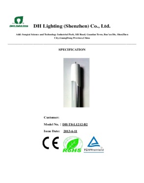 Self-developed constant current driver T8 LED Tube Light 12w 120cm