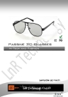 Polarized passive 3D glasses