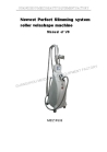 V9 2nd velashape vacuum cavitation rf machine