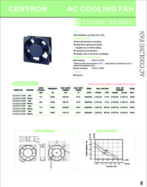 ac 12038 axial fan