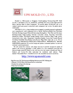UPS Mold Co., Limited