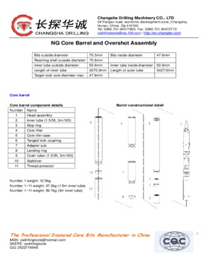 Core Barrel Assembly