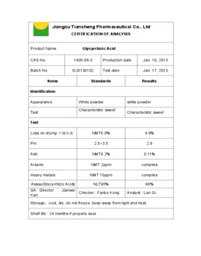 Glycyrrhizic Acid