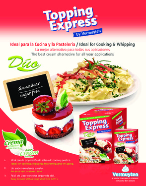 Topping Express Duo Sugar Free UHT