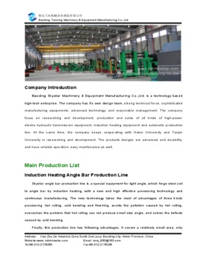 Baoding Skystar Machinery & Equipment Manufacturing Co., Ltd.