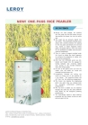 one pass rice milling machine