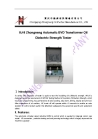 Voltage tester/ instrument for Insulating/ transformer Oil IIJ-II