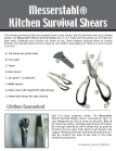 Messerstahl Kitchen Survival Shears