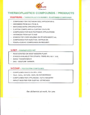 Thermoplastic Rubber Compound