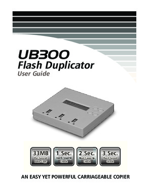 UB300 Flash Duplicator