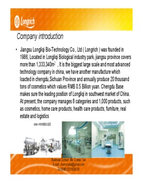 Jiangsu Longliqi Bio and Tech Co., Ltd