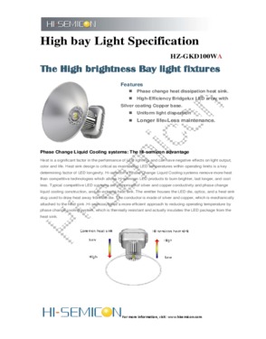 LED work light 100w (HZ-GKD100WA)
