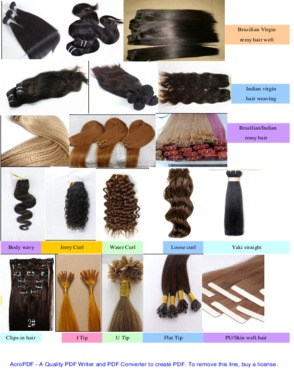 clips in hair extension--remy hair