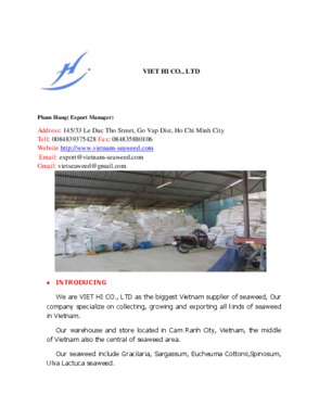 Viet seaweed Hi Co., Ltd