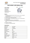 9w led ceiling lamp