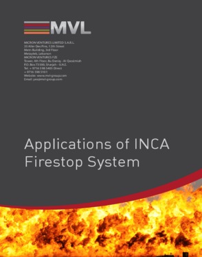INCA FIRESTOP SYSTEM / FIRE BARRIER