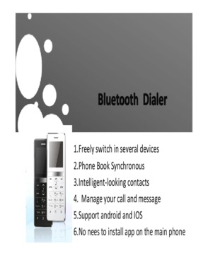 Bluetooth  Dialer