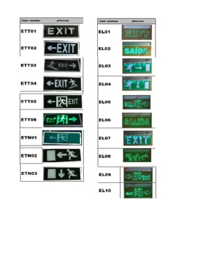 LED emergency light