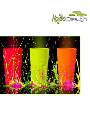 Mojito Design 50Cl cocktail glass 3 Pieces Box 100% Made in Italy