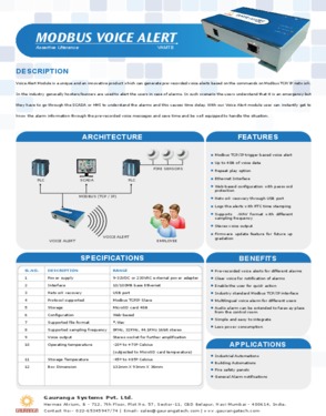 Voice Alert Module