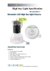 Dimmable LED High Bay Lights