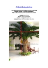 artificial  date palm  tree