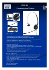 Durable Call center headset  MRD-512 Series