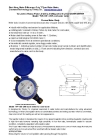 Volumetric Rotary Piston AntiSlip AntiMagnetic Dry Dial WATER METER