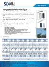 30w All In One Integrated Solar Street Light