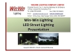 LED Street Light 168W