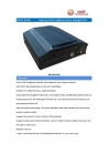 MDVR-D3304WG, 1*SD and 1*HDD storage, support Wifi, support GPS