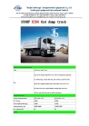 FTG dump truck with Hino chassis cimc body 6*4