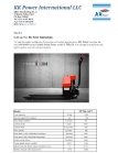 Maximin Electric Hand Pallet Truck