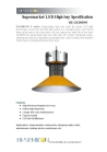 30W LED Low Bay Lights with 5500K 35000hrs Sensing Energy Saving Industrial