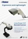 Long Range CCD barcode scanner