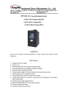 2013 FST-610 frequency inverter ac drive BULE