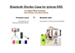 2014 Newest Bluetooth Shutter Case for iphone 5/5S, photo shutter