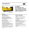 Used Caterpillar Diesel Generator C3412/640KW