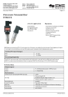 Pressure transmitter with HART protocol