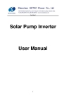 solar pump inverter