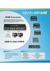 Component+VGA to HDMI converter