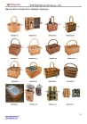 Willow wicker gift wine boxes/baskets WB4002-RE