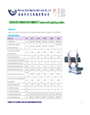 Surface grinding machine M306(Worktable size:600x300)