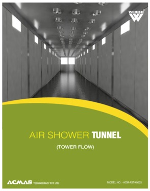 Air Shower Tunnel Tower Flow