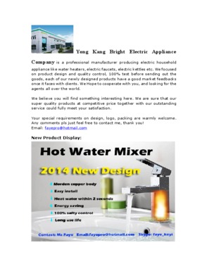 Yongkang Bright Electric Appliance Company