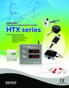 Climate Control Temperature and Humidity Transmitter - HTX72