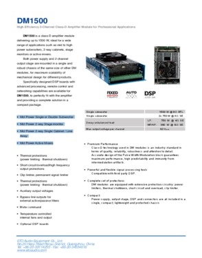 Digital Amplifier Module