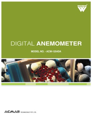 Digital Anemometer