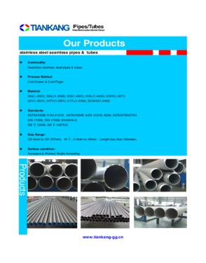 Anhui Tiankang Special Steel Pipe Co., Ltd.