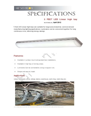 LED lighting sFactoryolution bay light 58W (HZ-XTGKD58WH)